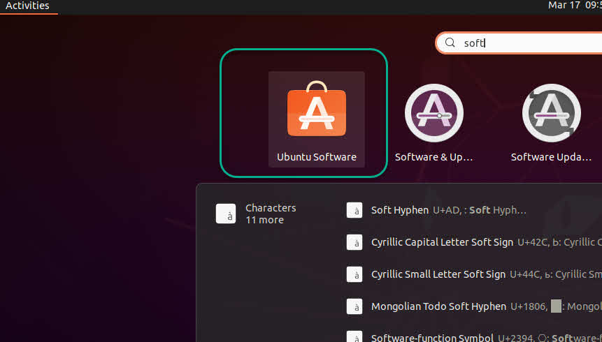 ubuntu-software